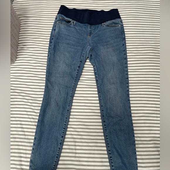 Gap Maternity Low Panel Skinny Jeans - Sz 29R - Picture 5 of 8